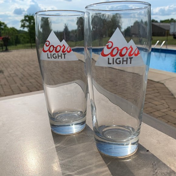 Other - Set of 2 Coors Light Glasses